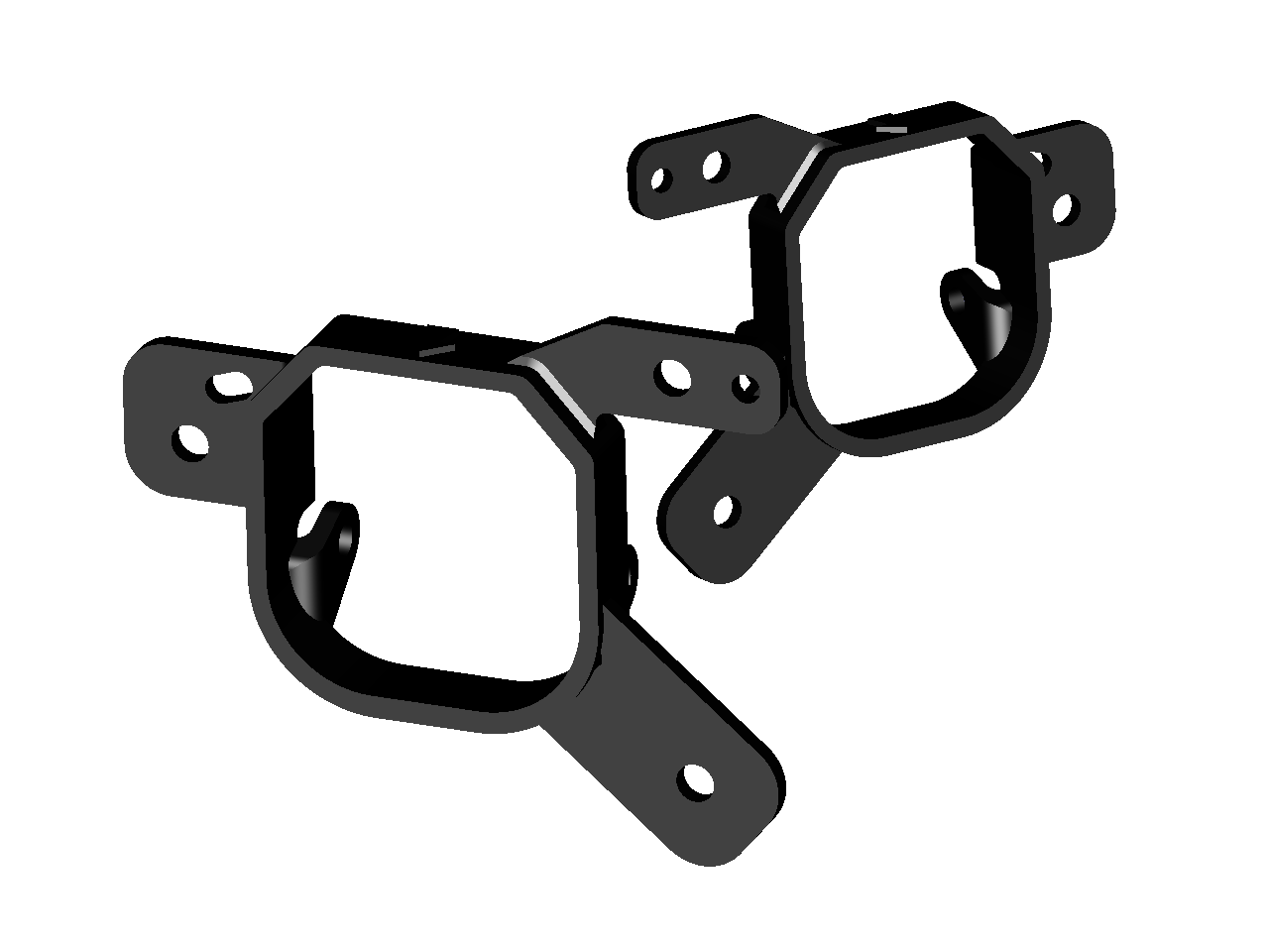 Type G3M Baja Designs S1 Fog Light Brackets