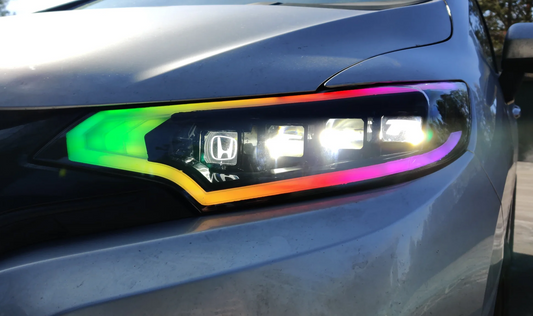 2015-2021 Honda Fit Jewel LED Custom Headlights