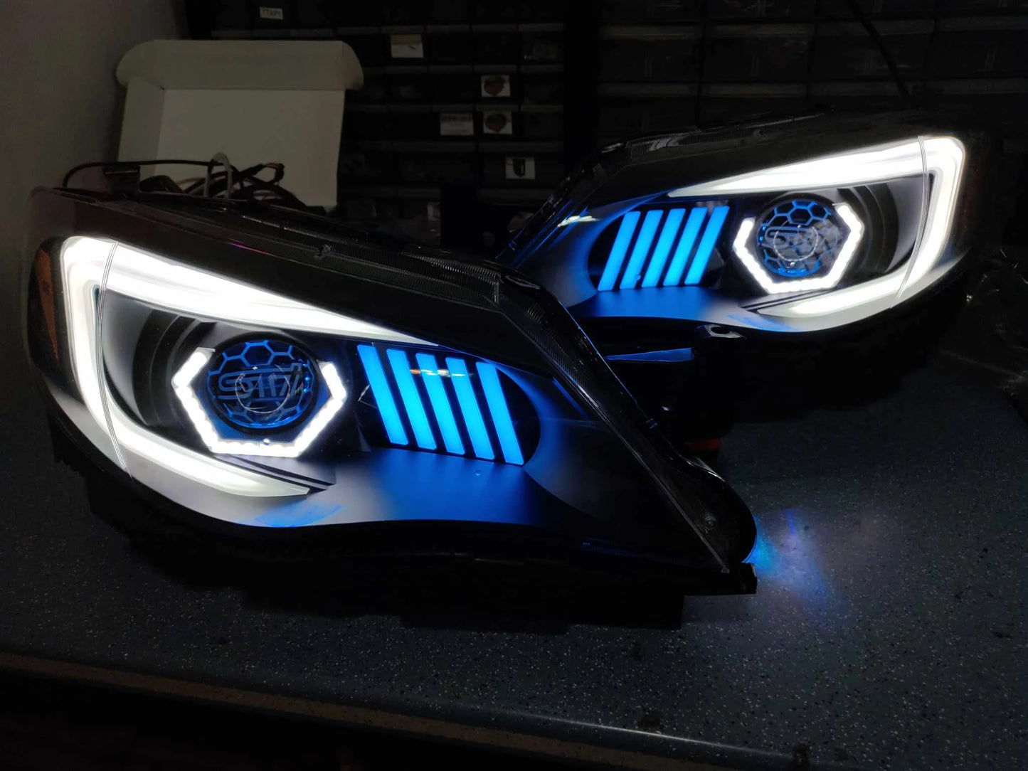 2008-2011 Impreza/2008-2014 WRX C-Style Custom Headlights