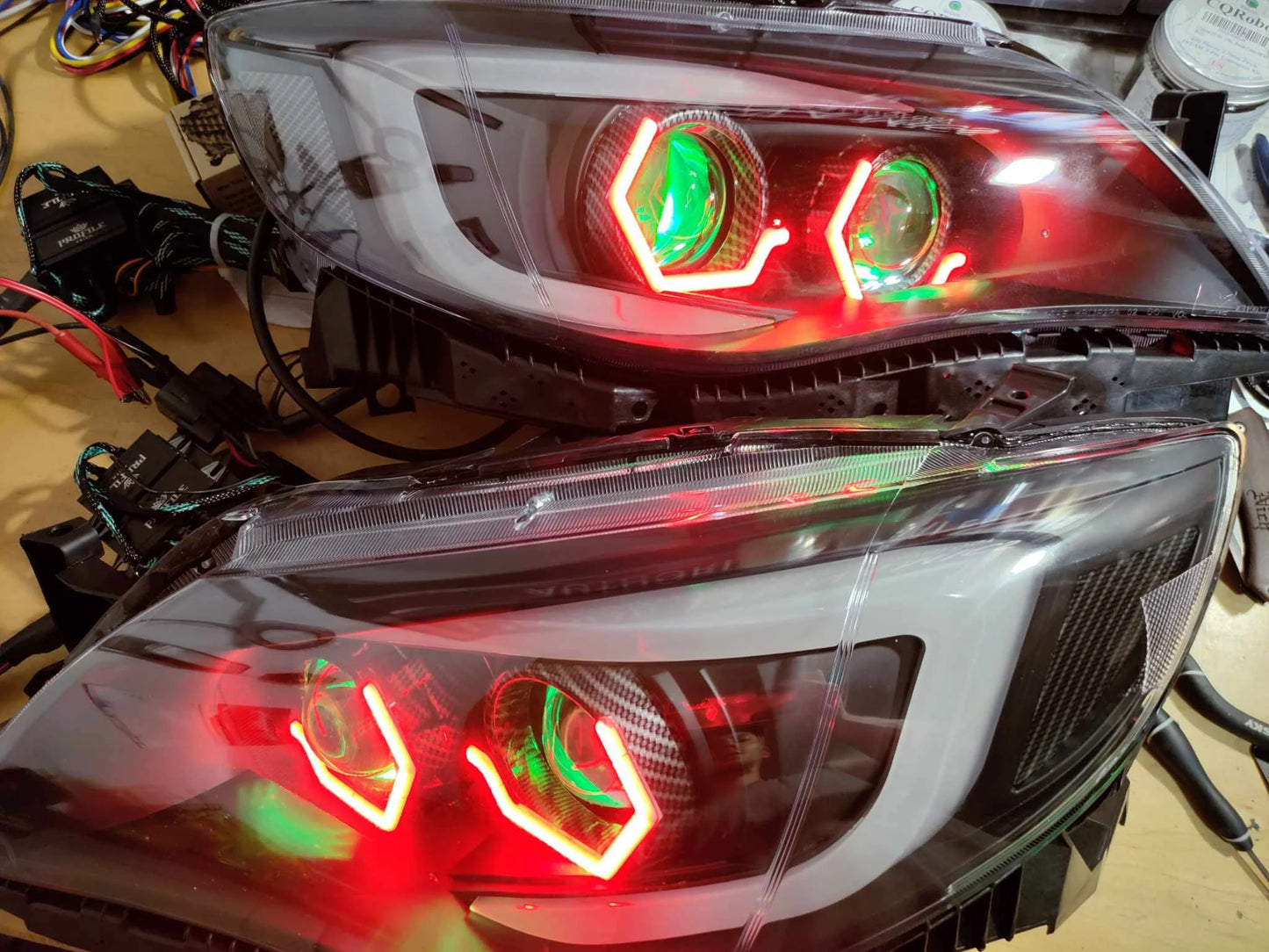 2008-2011 Impreza/2008-2014 WRX C-Style Custom Headlights