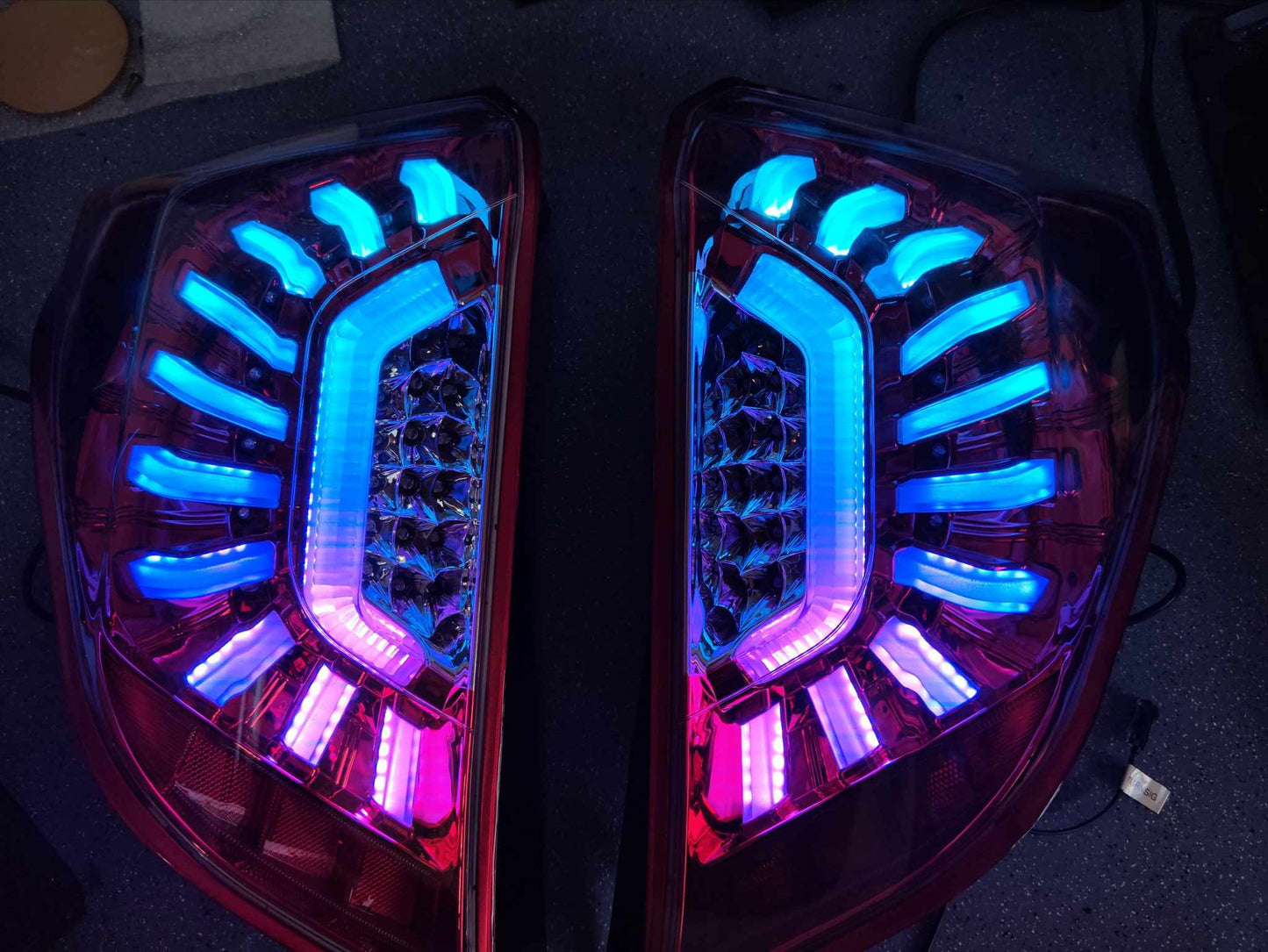 2015-2021 Honda Fit Hybrid RGB Red LED Taillight Set