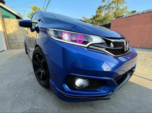 2015-2021 Honda Fit Dual LED Projector Custom Headlights