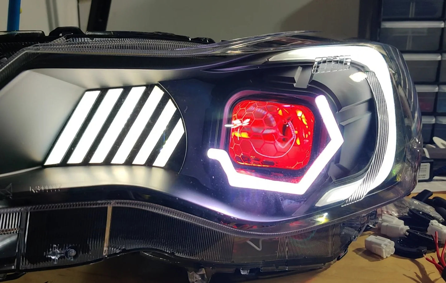 2012-2016 Impreza/2012-2017 XV Crosstrek C-Style Custom Headlights