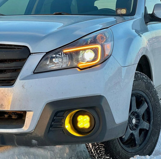 2010-2014 Subaru Legacy/Outback C-style Custom Headlights