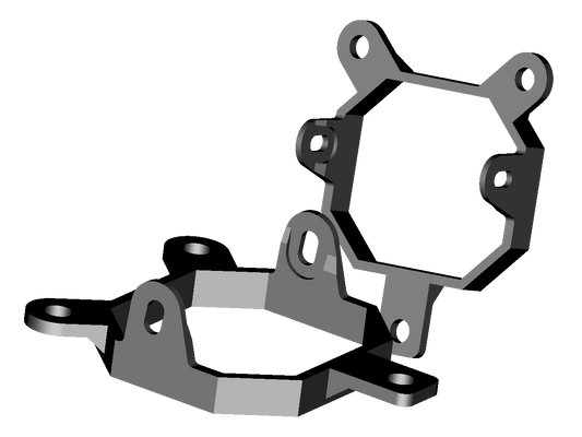 Type Y 4Banger Fog Light Brackets